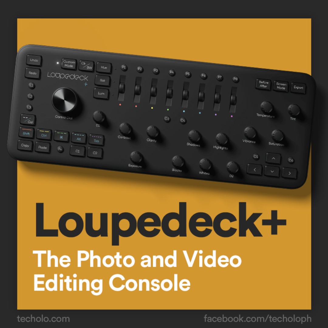 Loupedeck+ The Photo and Video Editing Console for Lightroom, Premiere