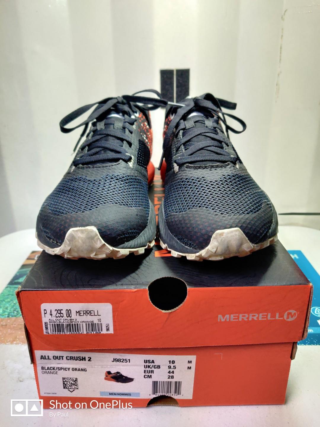 Merrell men's all hot sale out crush 2