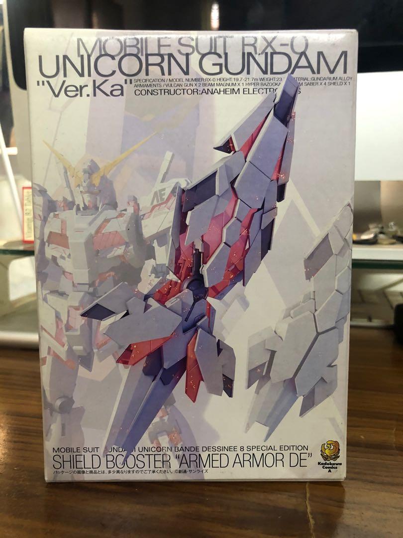 Mg 1 100 Shield Booster Armed Armor De X Unicorn Gundam Ver Ka