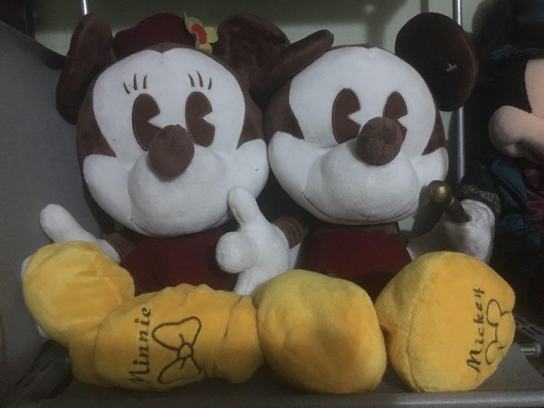 Mickey Mouse Couple Stuff Toy (Category: Plushies & Soft Toys) located in Quezon City. Submitted by everydaysary (Listing ID 259625873, Image 1). Description: Original Disney Micke Mousee Couple.