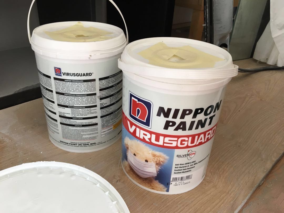 Nippon Paint Virusguard White Lilac, Health & Nutrition, Assistive