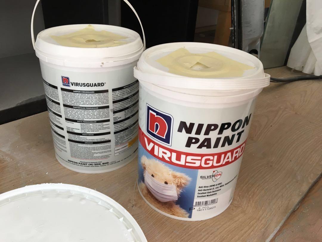 Nippon Paint Virusguard White Lilac, Health & Nutrition, Assistive