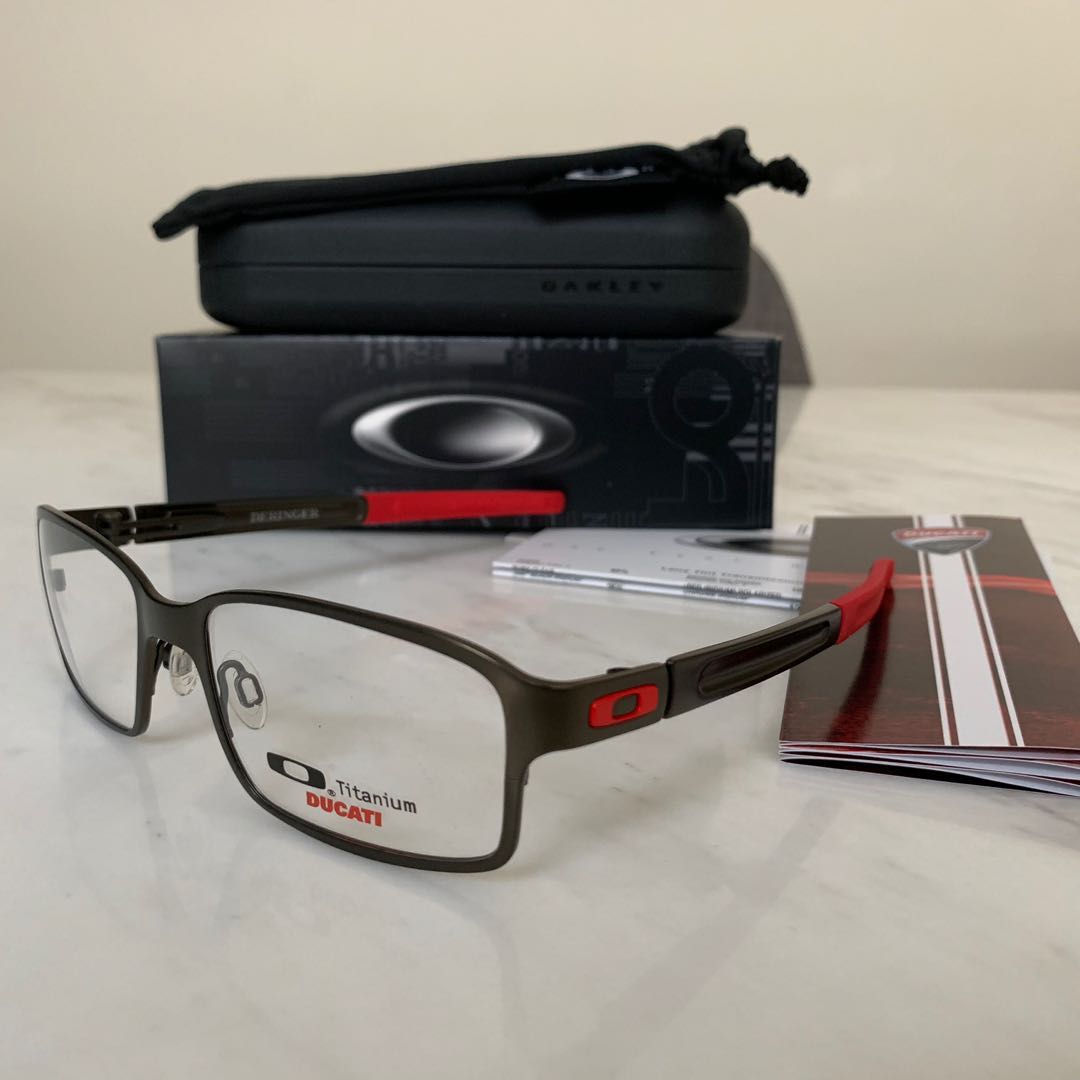 Oakley Ducati titanium Deringer RX prescription limited edition