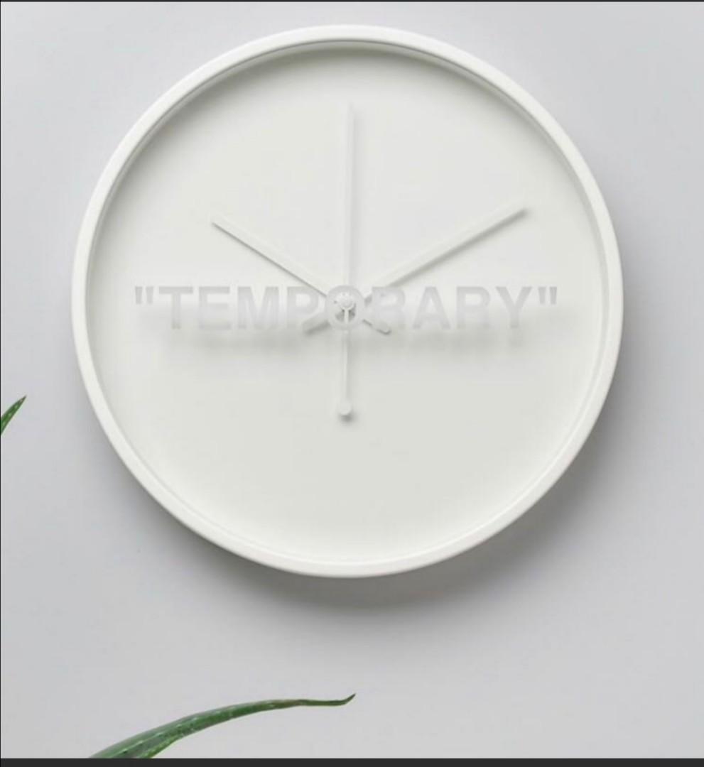 Ikea X Off White Clock | estudioespositoymiguel.com.ar