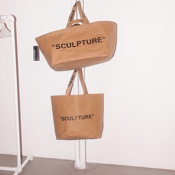 Ikea off white tote bag deals