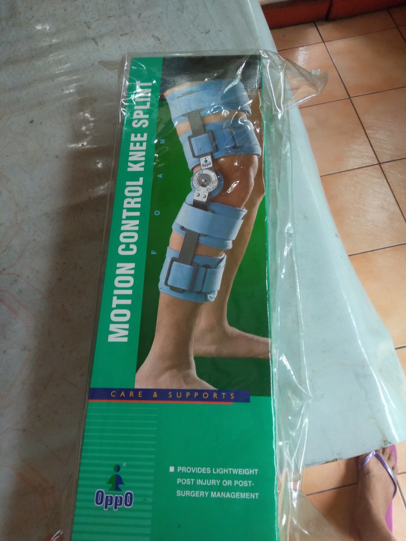 Ortopedic motion Control knee splint, Health & Nutrition, Assistive