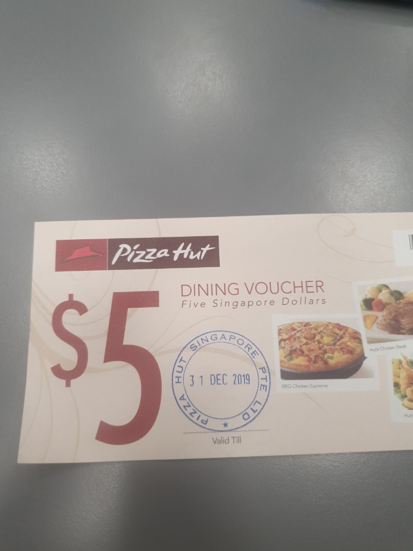 Pizza Hut Voucher, Tickets & Vouchers, Vouchers on Carousell