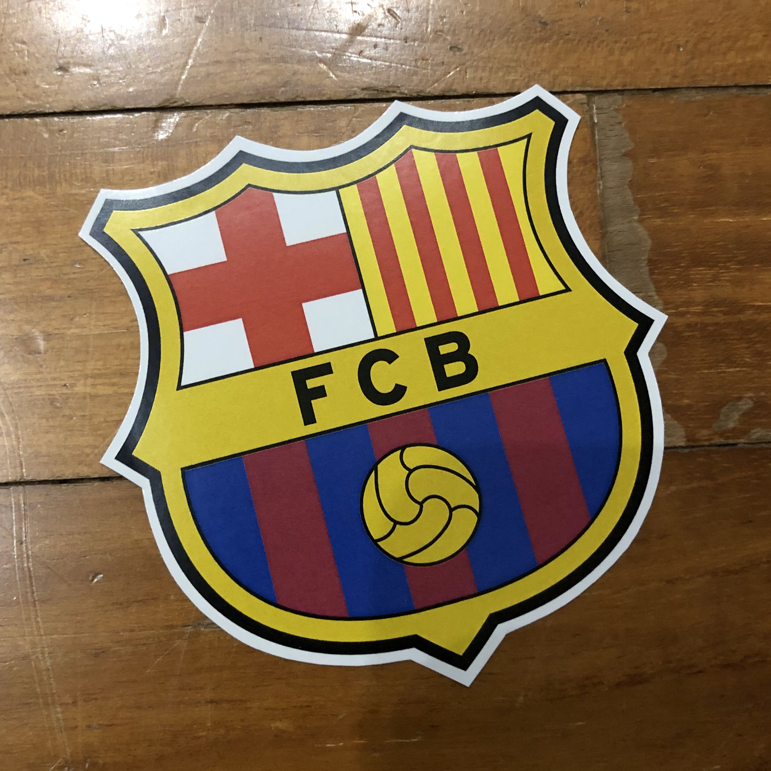 Pop Culture Luggage Laptop Misc Sticker Sports Football Soccer League Club Fcb Fc Barcelona Lionel Messi Sergio Busquets Team Logo Design Craft Others On Carousell