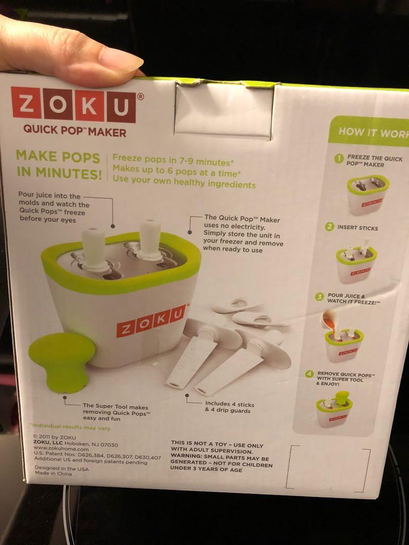 Popsicles maker (Category: Coffee Machines & Makers) located in Singapore. Submitted by godsann (Listing ID 259656225, Image 2). Description: Brand new in box. Makes 6 popsicles at one go. Slight nego for fast deals .
