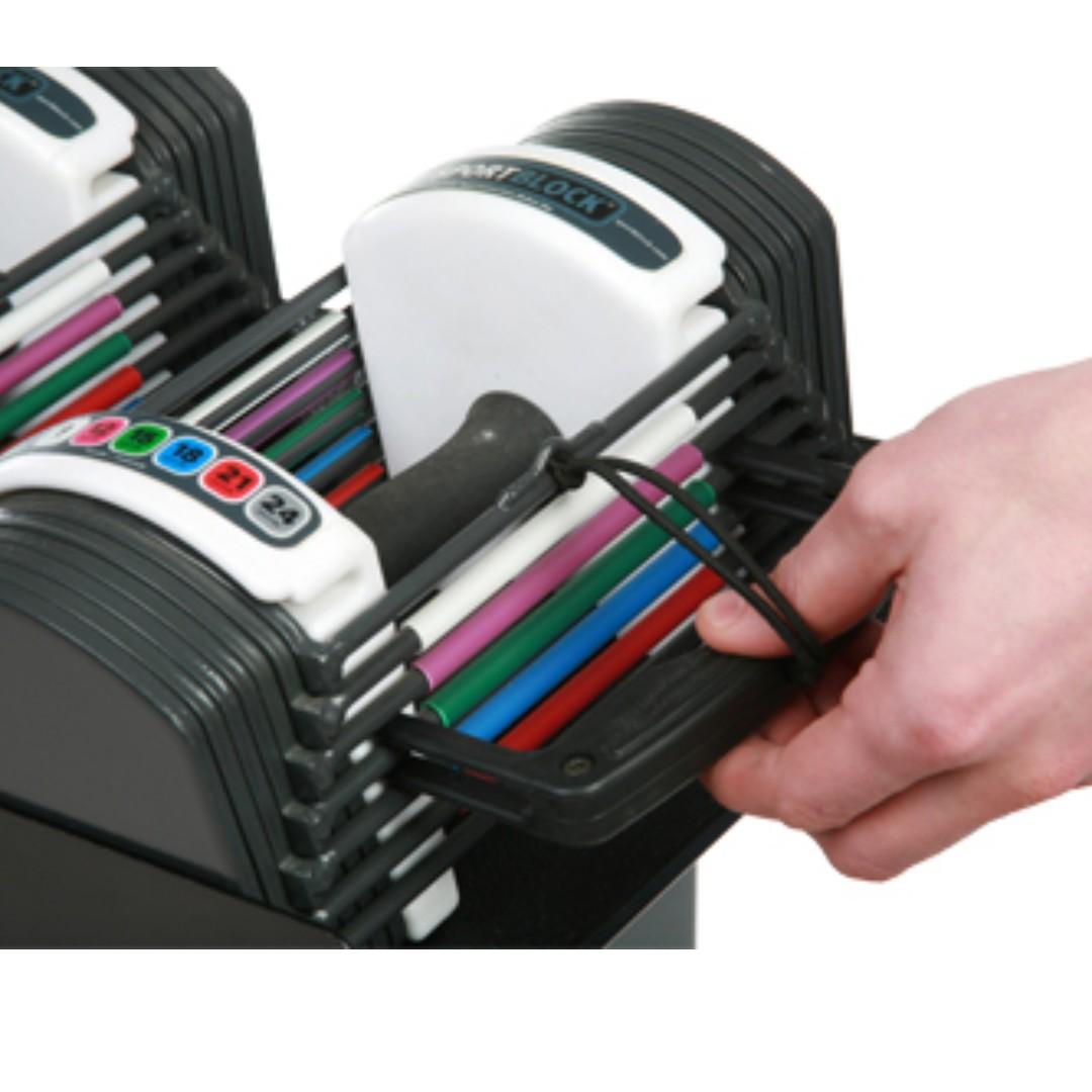 Powerblock adjustable speedblock discount dumbbells
