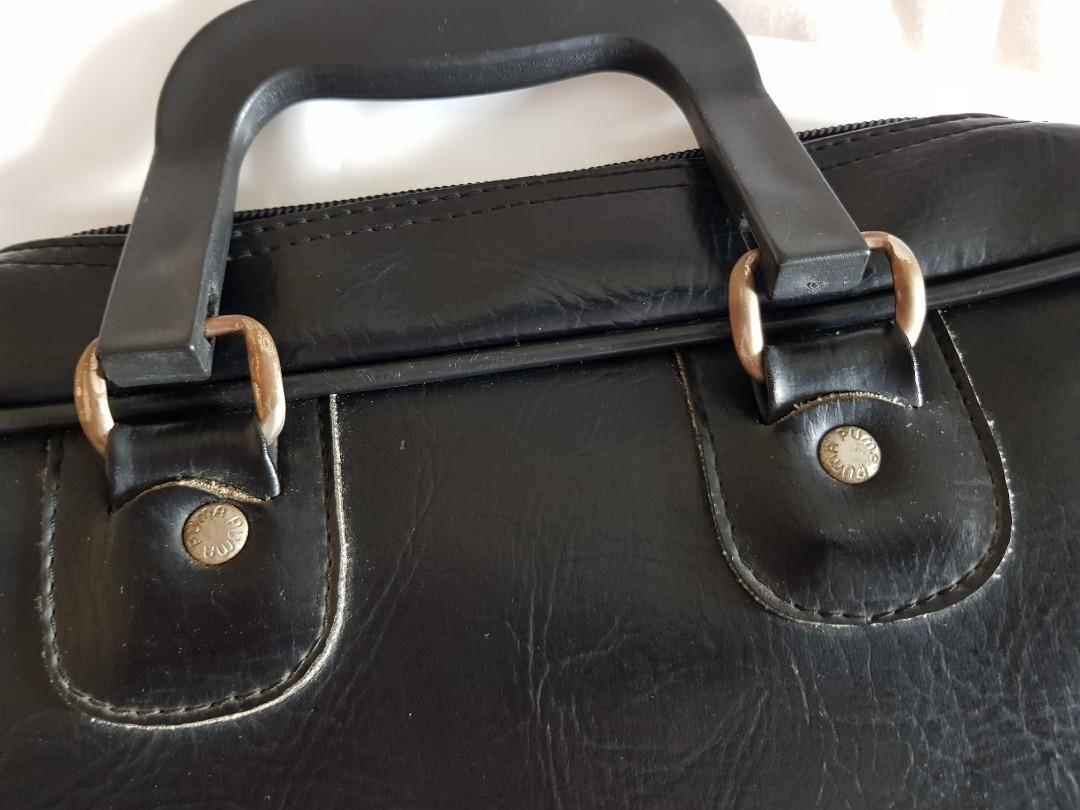 puma vintage leather bag