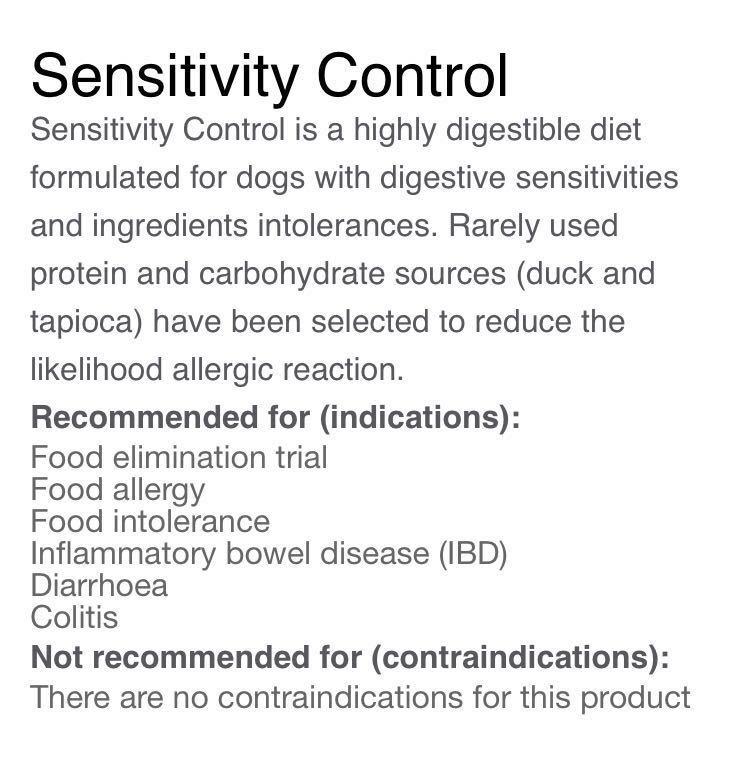Royal Canin Sensitivity Control Dry Dog Food SC 21