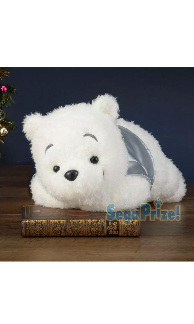Details about   Disney Winnie The Pooh Lying Down Nesoberi Plush Toy White Light Blue 