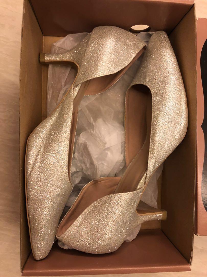 Silver heels size 9 store