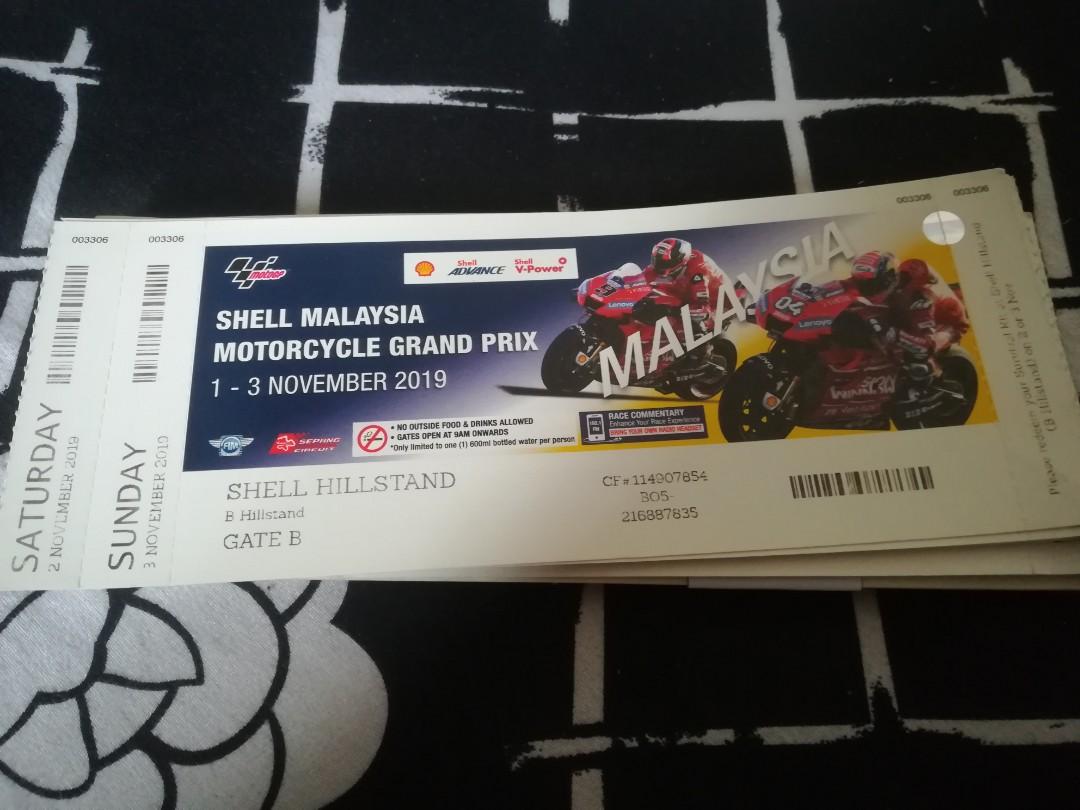 Ticket MotoGP, Tickets & Vouchers, Event Tickets on Carousell