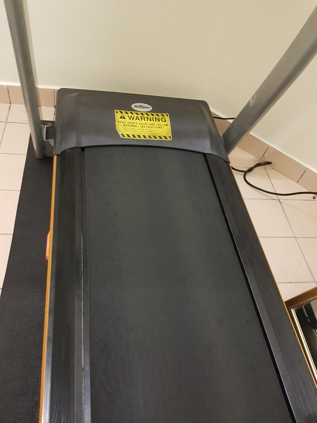 Tempo best sale t903 treadmill