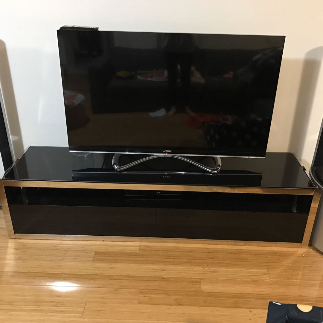 Tv Unit Contemporary Design Harvey Norman In Black, Home & Furniture