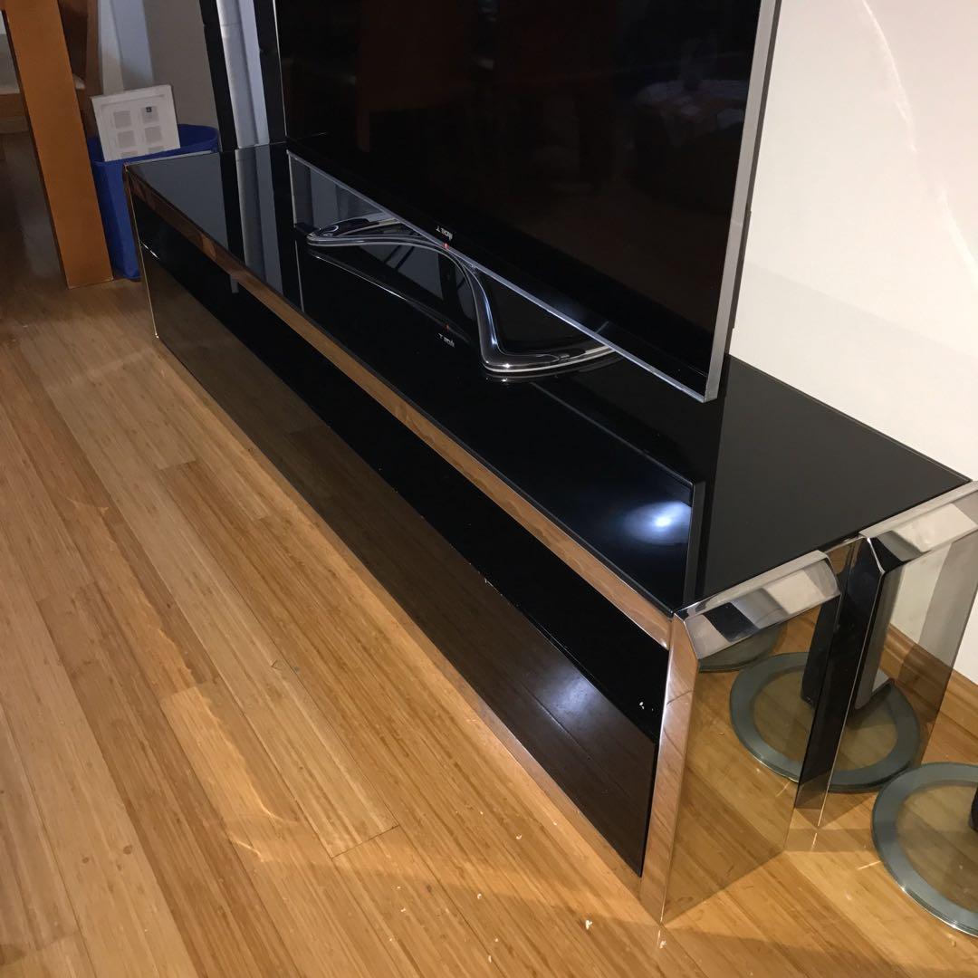 Tv Unit Contemporary Design Harvey Norman In Black, Home & Furniture