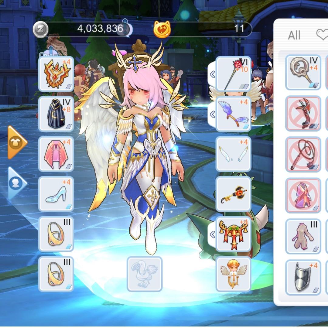 Ragnarok Mobile Sea Full Support Arch Bishop Char Name Stephy Toys Games Video Gaming In Game Products On Carousell