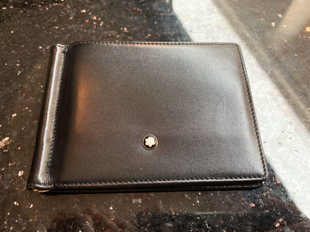 used montblanc money clip wallet for sale