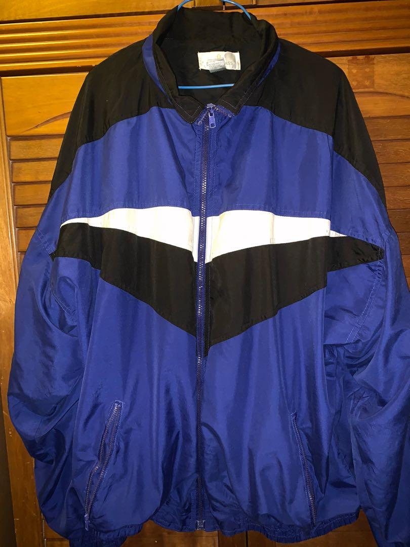 Bill blass windbreaker top