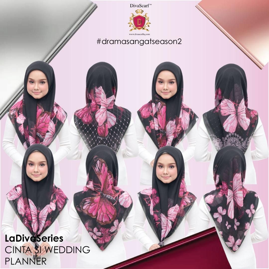 Yt Ladivaseries Cinta Si Wedding Planner Tudung Bawal Divascarf Ready Stock Women S Fashion Muslimah Fashion On Carousell