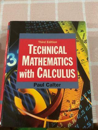 Technical Mathematics with Calculus