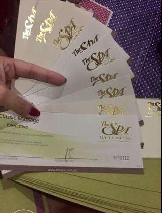 The Spa Gift Certificates