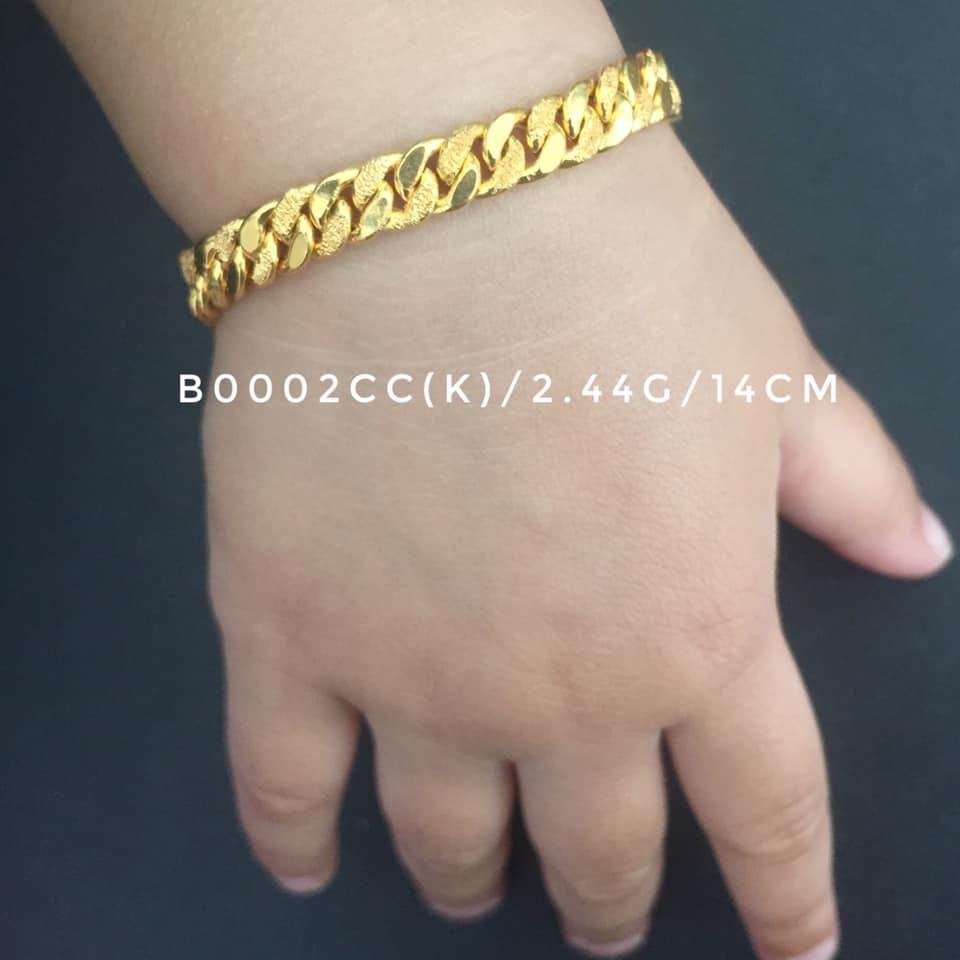 Gold braslate cheap for boy