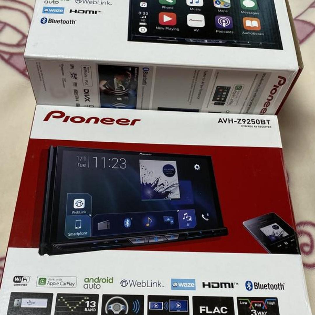 現貨先鋒avh Z9250bt 旗艦主機車機yaris Vios Prius C Hr Sienta 好音質靠它 汽車 汽車出售在旋轉拍賣