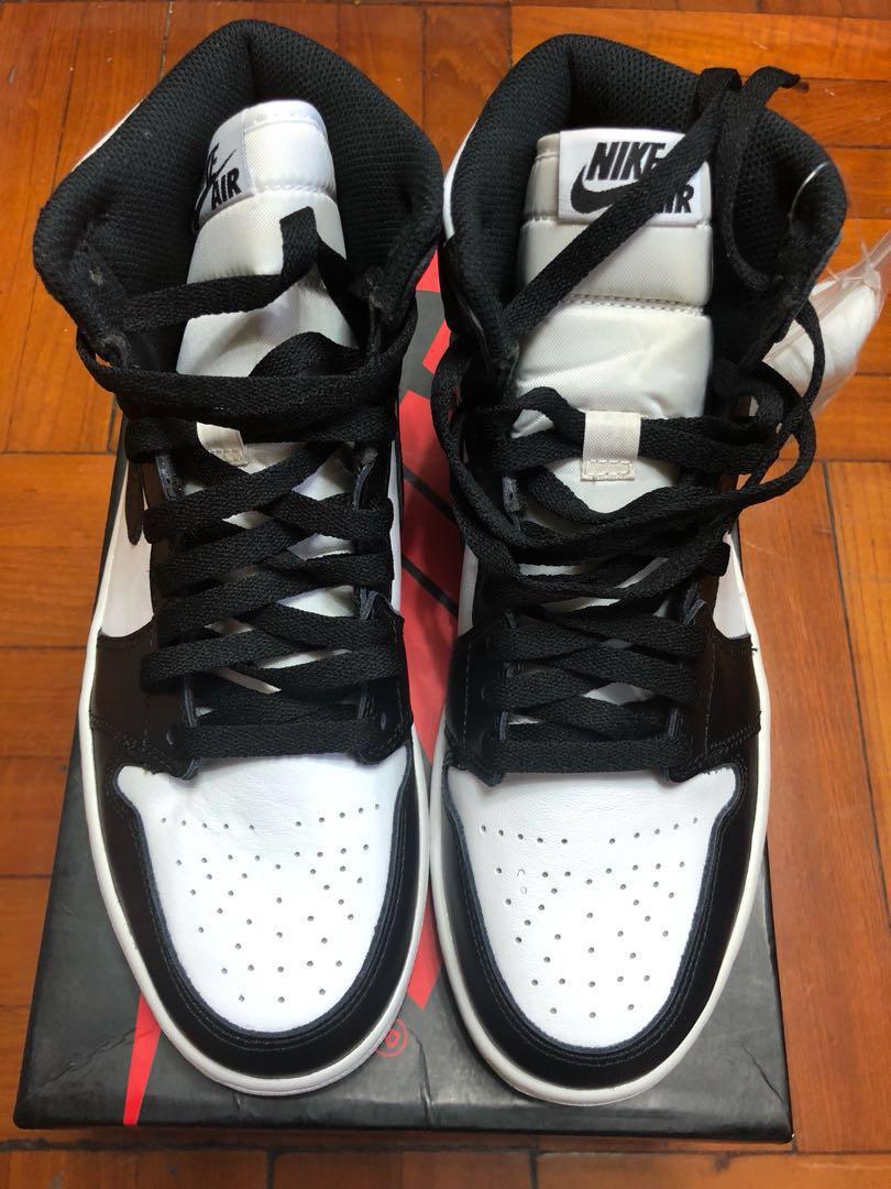 jordan 1 retro black white