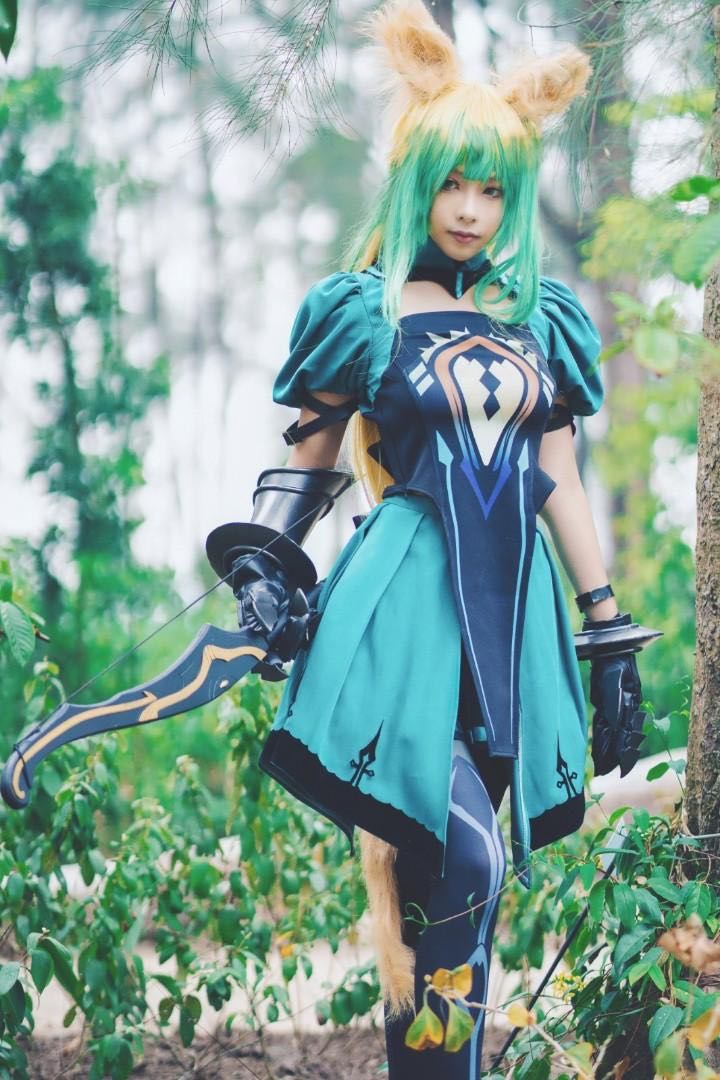 ATALANTA Fate Apocrypha Cosplay Costume, Hobbies & Toys, Memorabilia ...