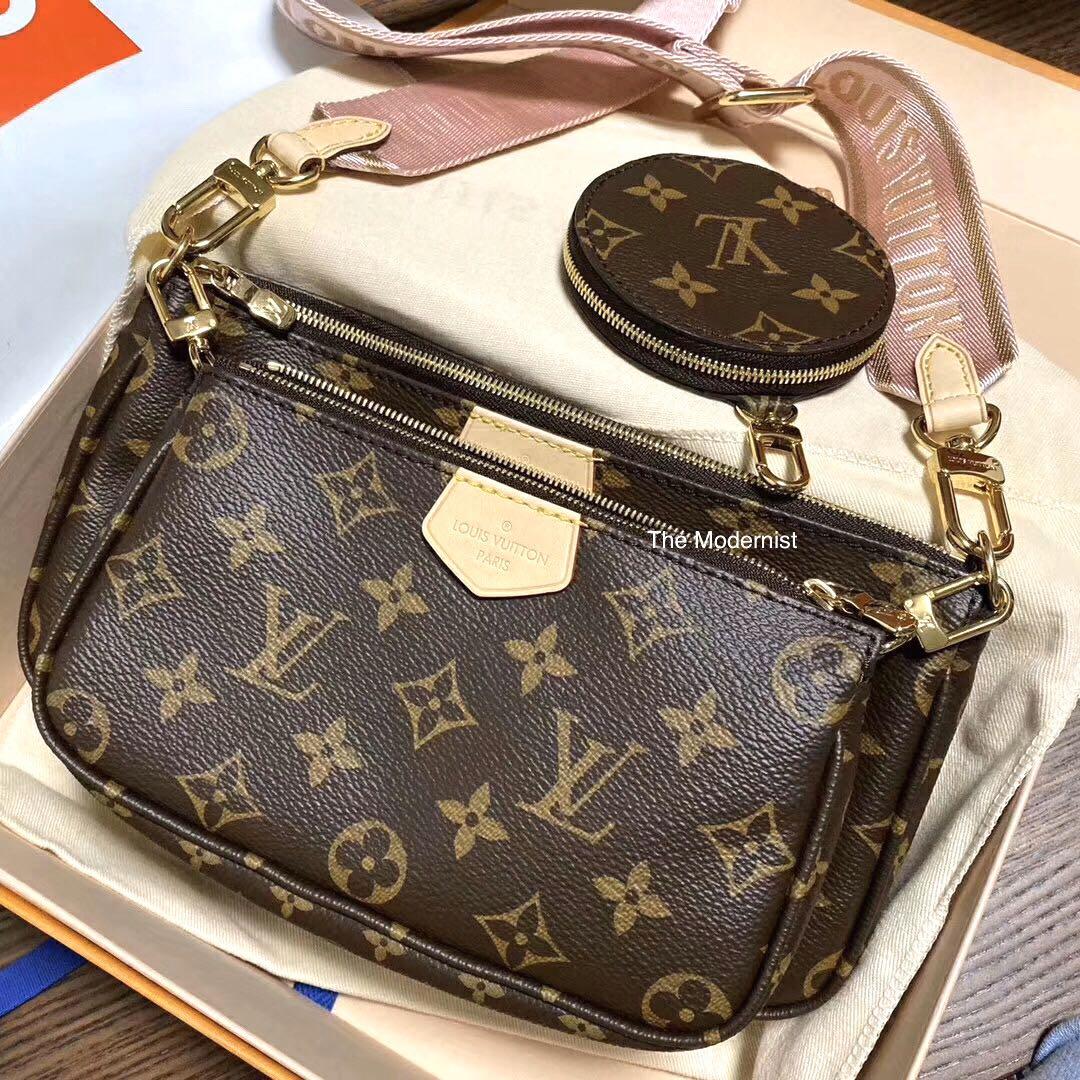 louis vuitton multi pochette pink