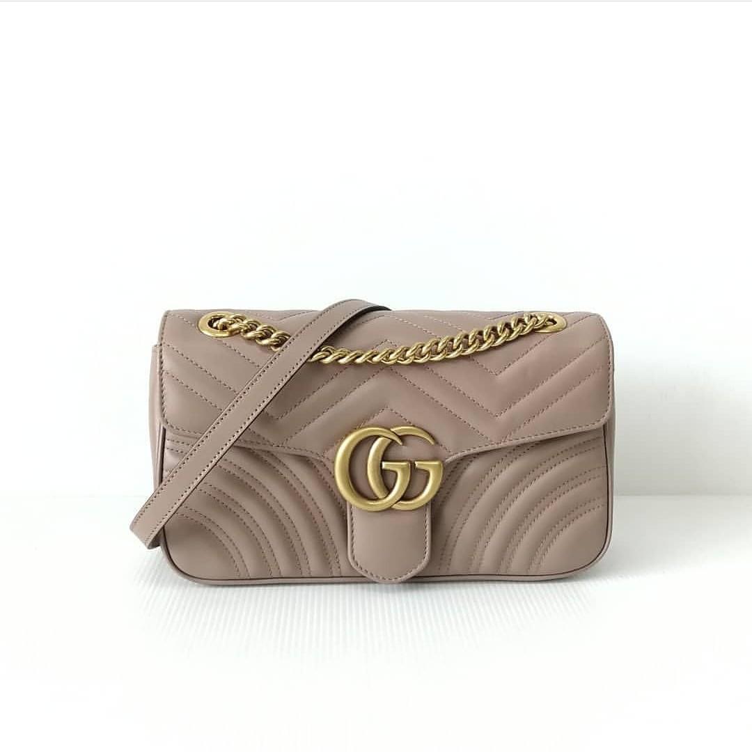 Gucci Marmont Flap, Luxury, Bags & Wallets on Carousell
