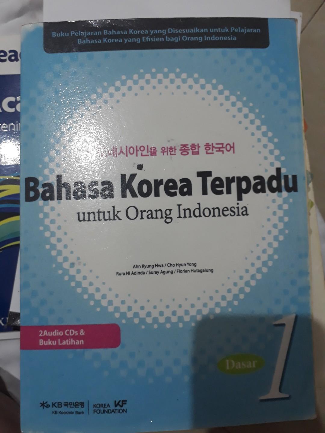 Buku Bahasa Korea Terpadu Untuk Orang Indonesia Info