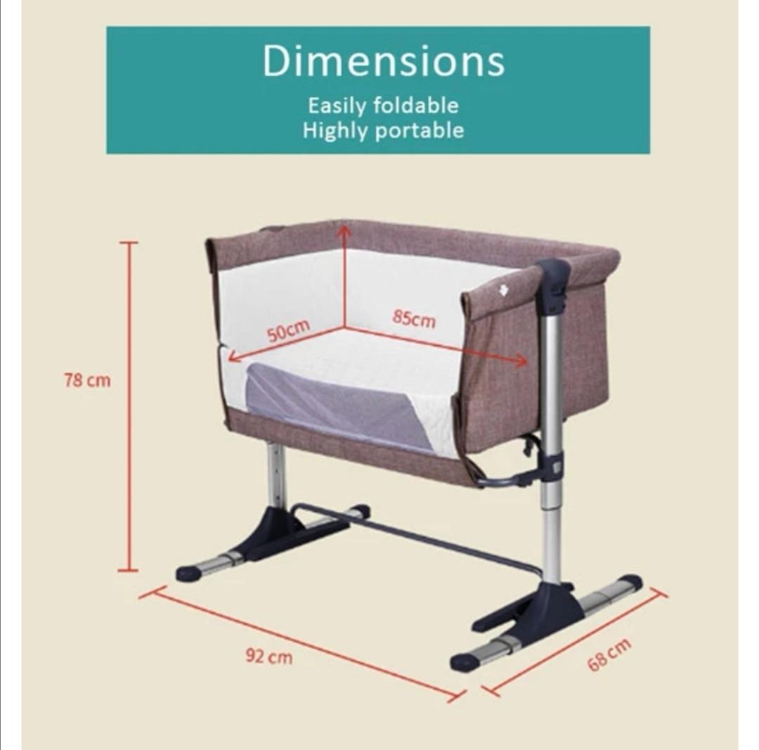 Brand new BP Oliver Ergonomic Co Sleeper Crib Babies Kids