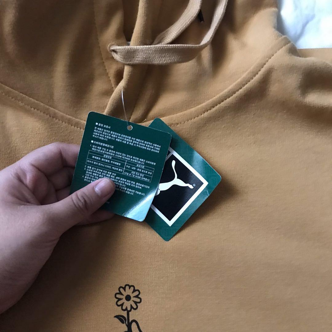Bts puma shoelace hoodie on sale
