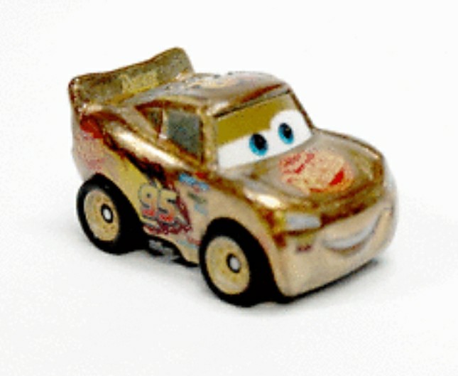 Cars mini racers Gold lightning Mcqueen Hobbies Toys Toys