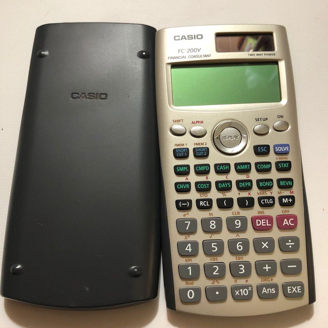 CASIO FC-200V  電子計算機
