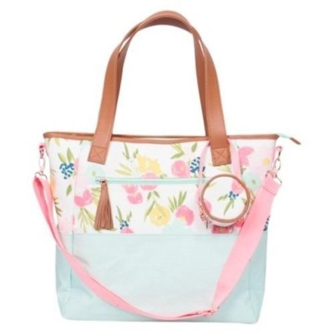 Cloud Island Printed Tote Diaper Bag FLORAL Women s Fashion Bags Wallets Beach Bags on Carousell