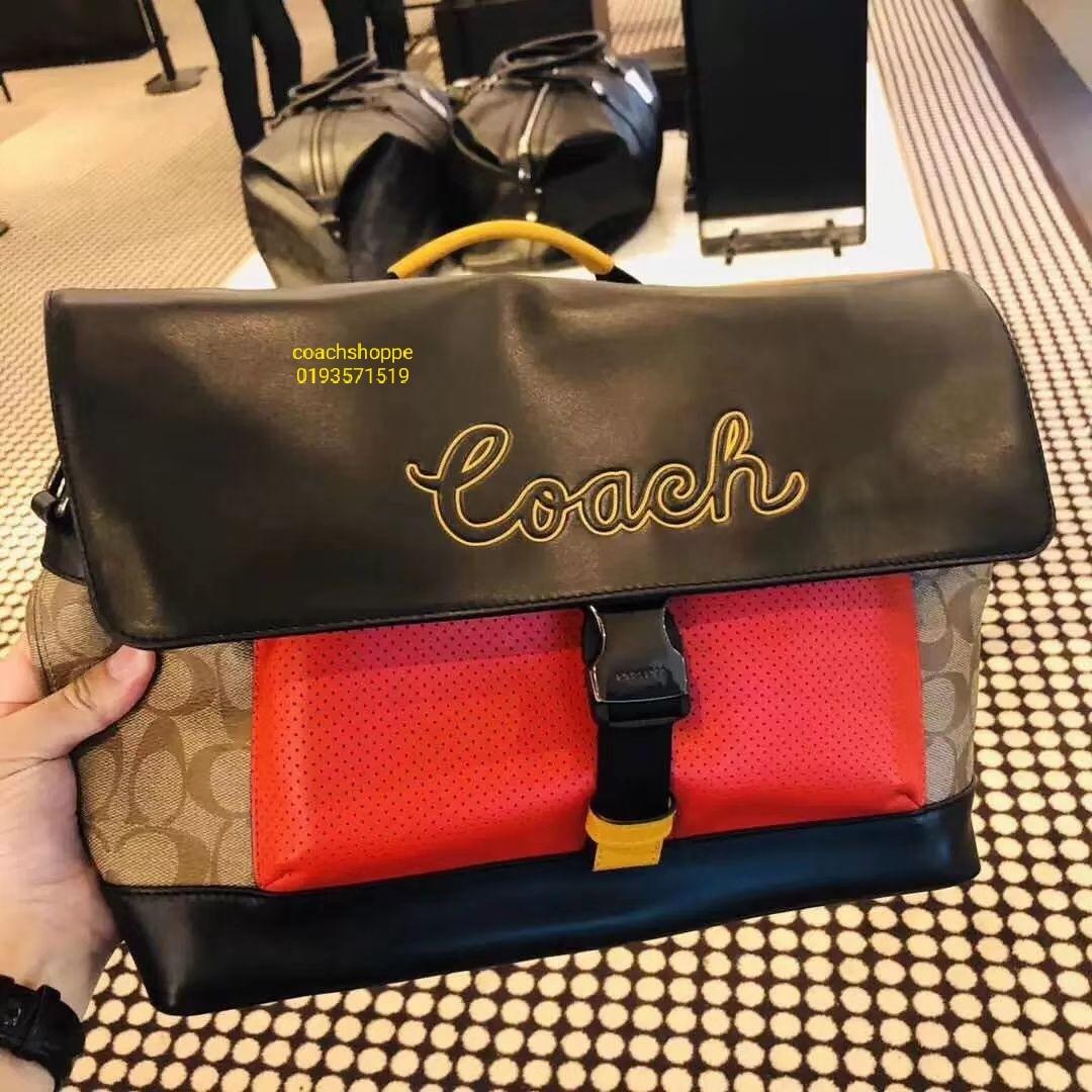 Coach Terrain Bike Bag in Signature Canvas