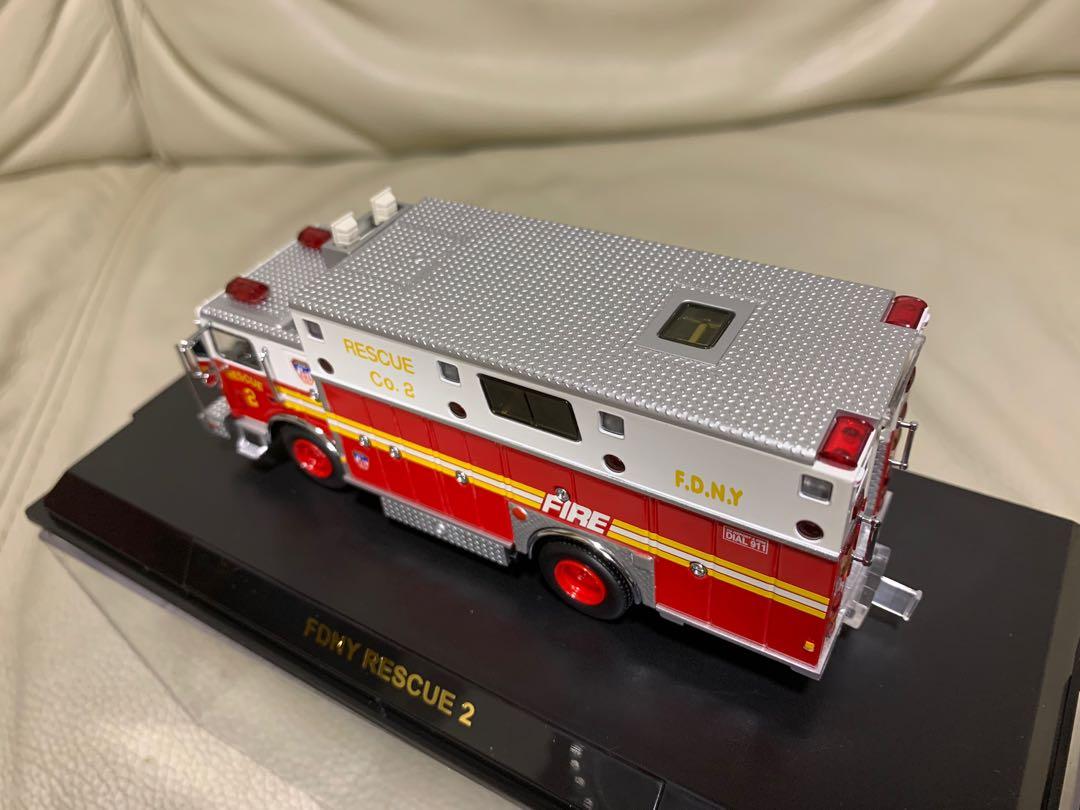 CODE3 コード3 1/64 F.D.N.Y. ニューヨーク市消防局 消防車 ボックス 