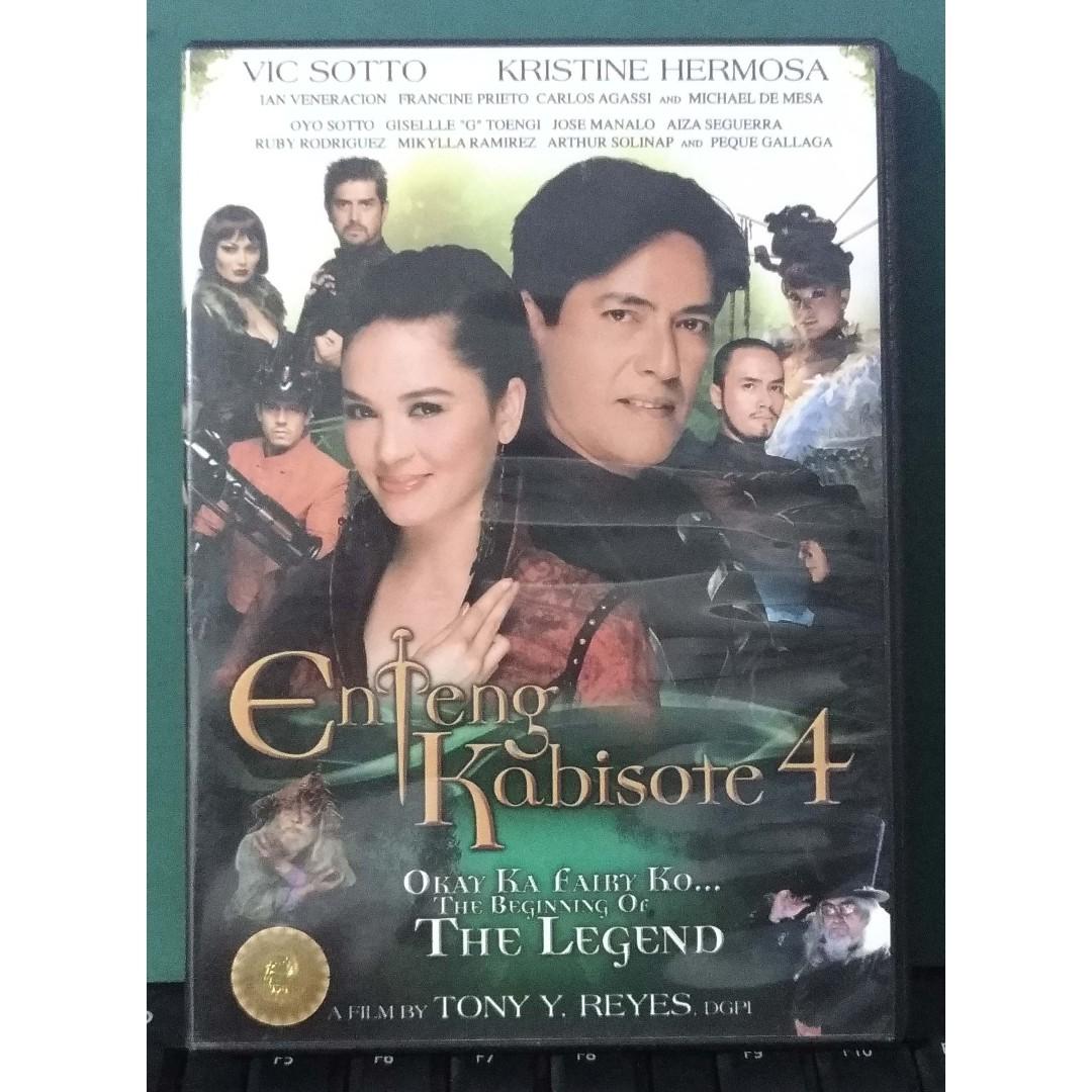 DVD (TAGALOG MOVIE): Enteng Kabisote 4: Okay Ka Fairy Ko...The Beginning of  The Legend, Hobbies & Toys, Music & Media, Music Scores on Carousell
