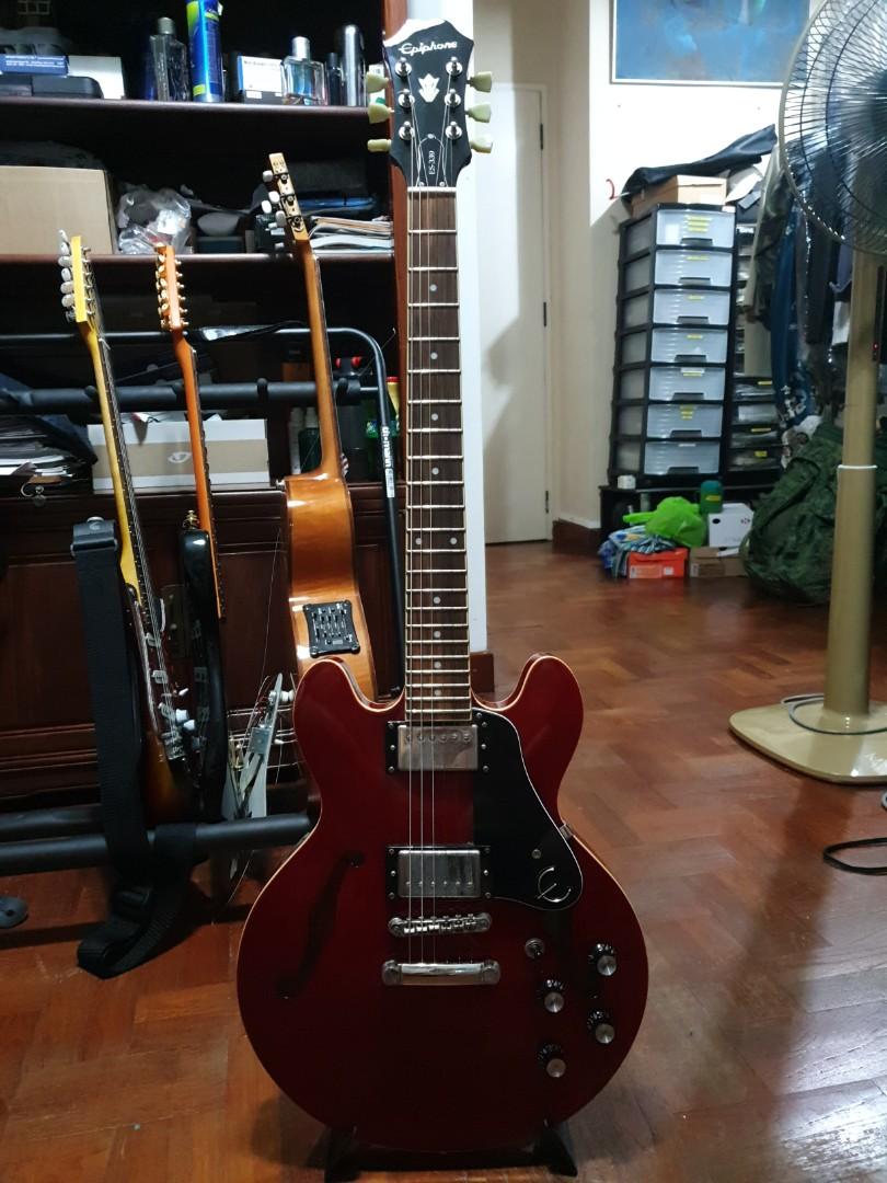 Epiphone ES 339 Pro Vintage Cherry with Gig Bag