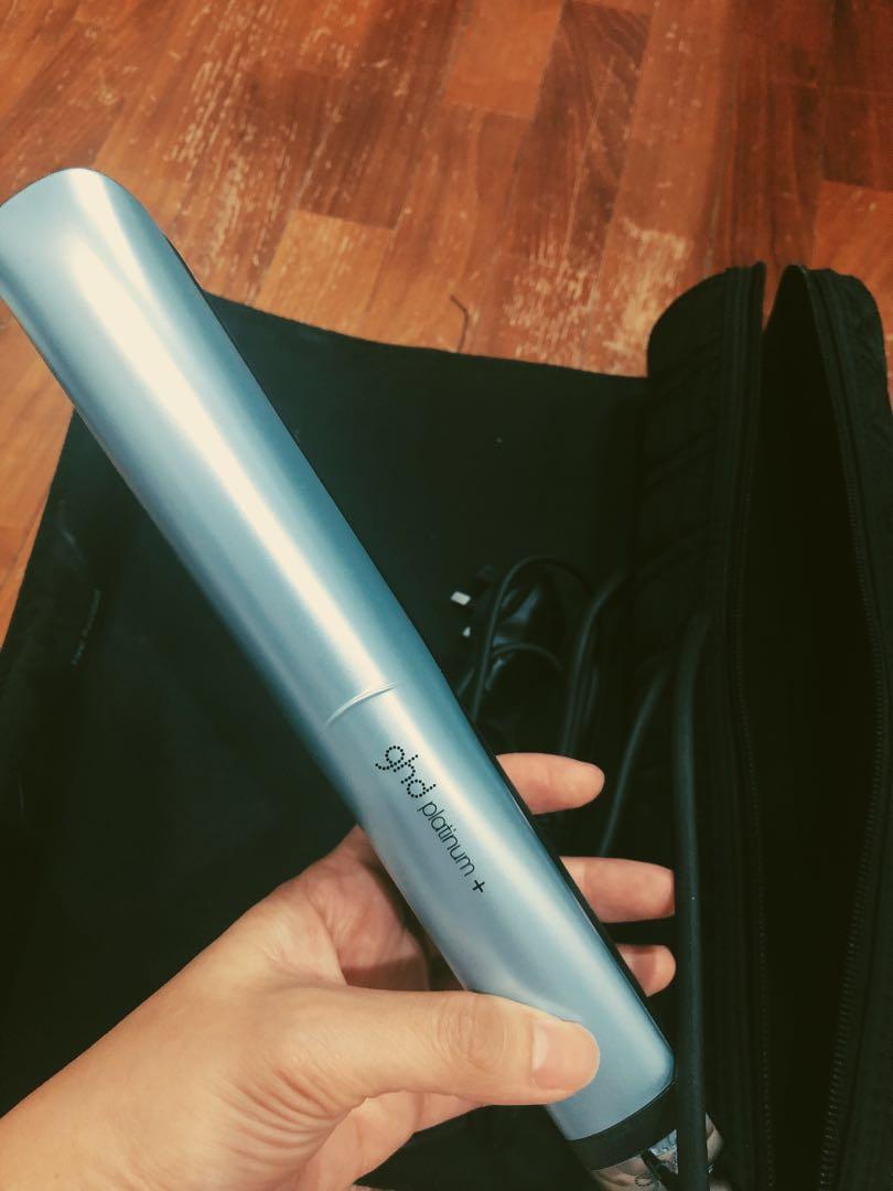 ghd platinum arctic blue styler Beauty Personal Care Hair on Carousell