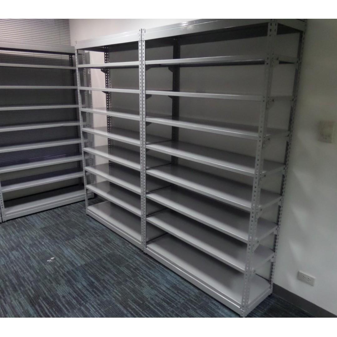 Gray shelve - Steel Rack Boltless type open rack cabinet, Furniture ...