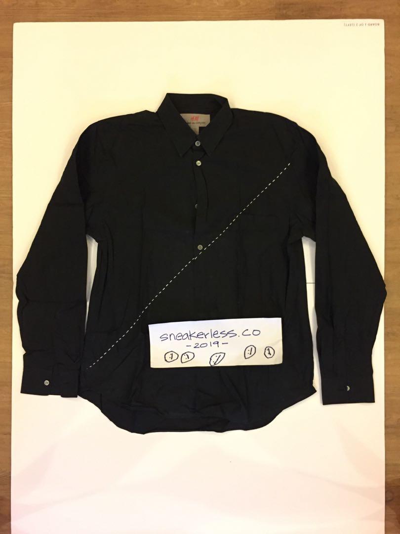 H M x Commes des Garcons CDG Printed Shirts Set of 3 Men s Fashion Tops Sets Shirts on Carousell