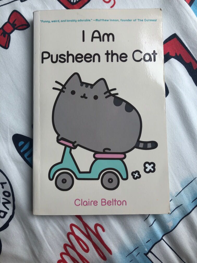I Am Pusheen The Cat Official Book Books Stationery Fiction On Carousell