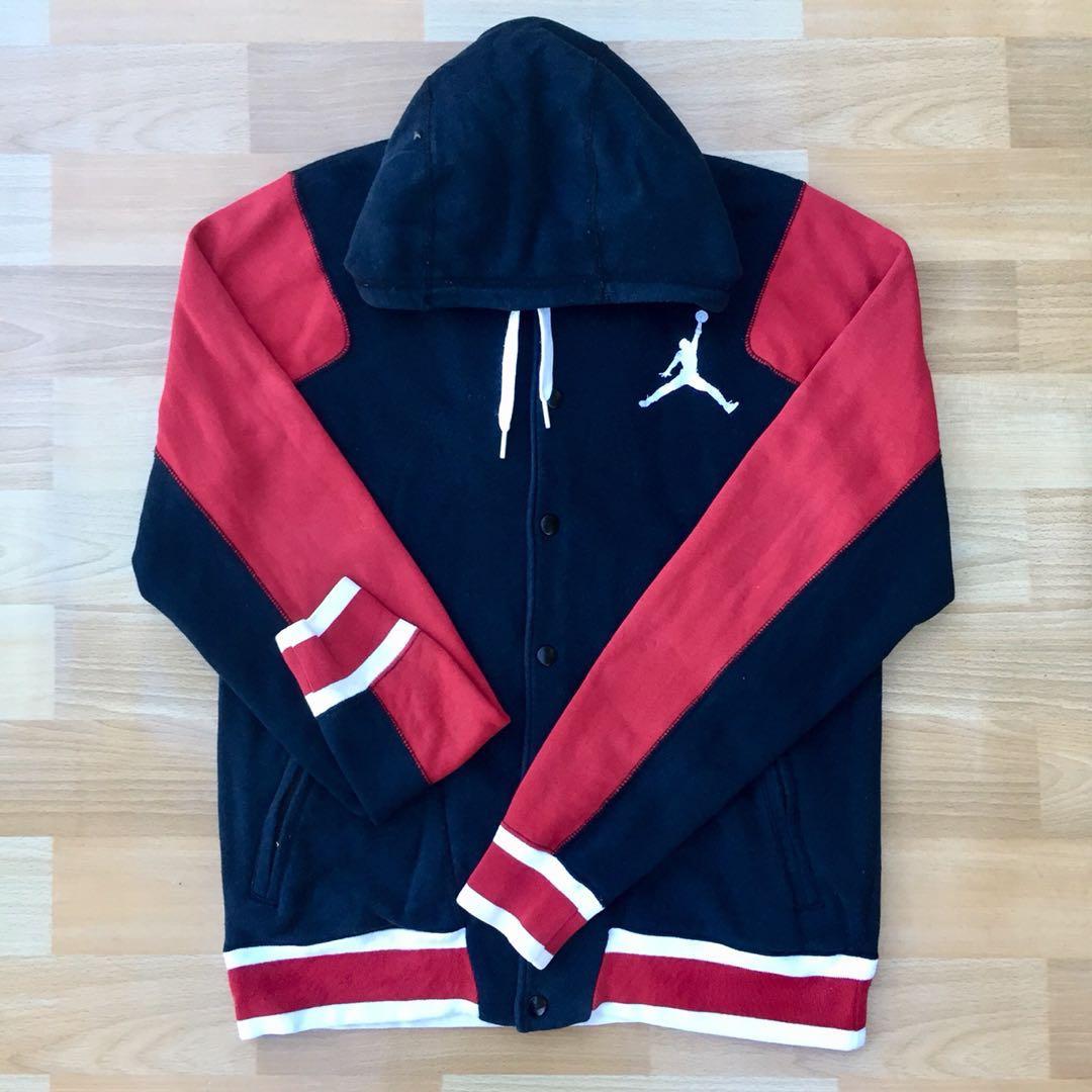 Mens nike air jordan varsity hoodie jacket top