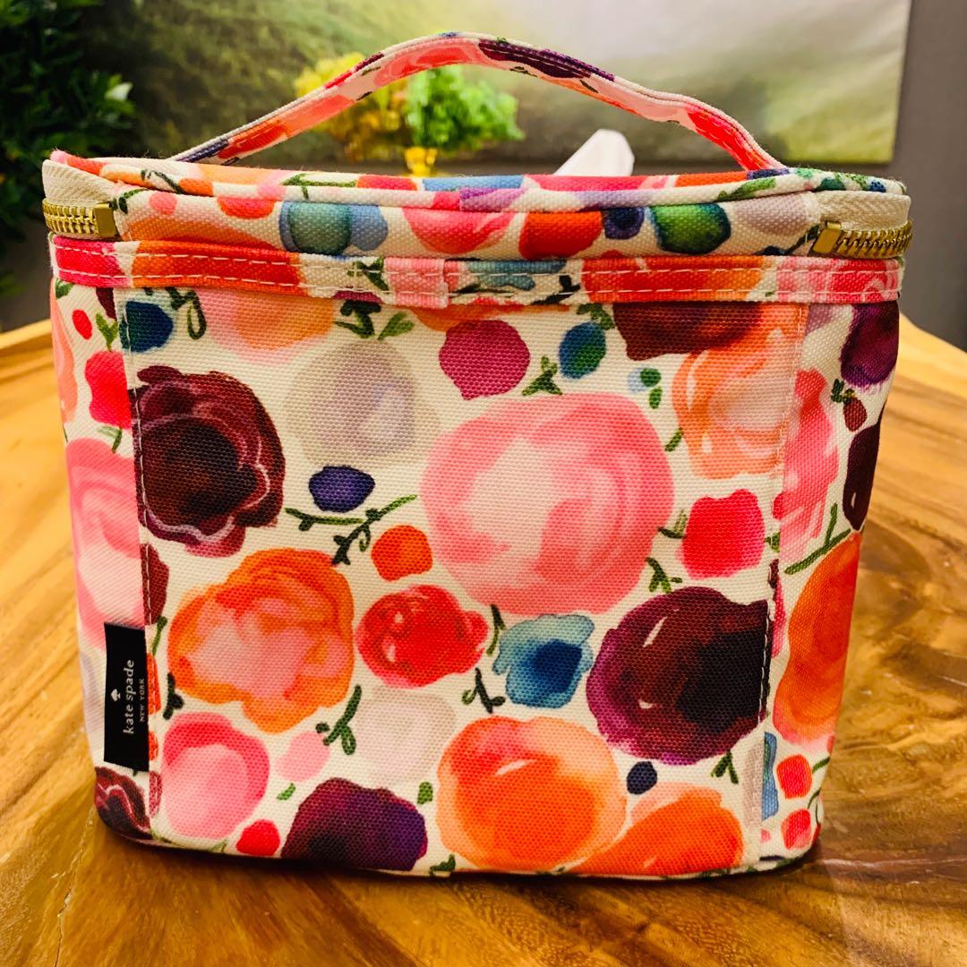 kate spade floral lunch tote